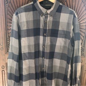 Banana Republic Navy Button Down